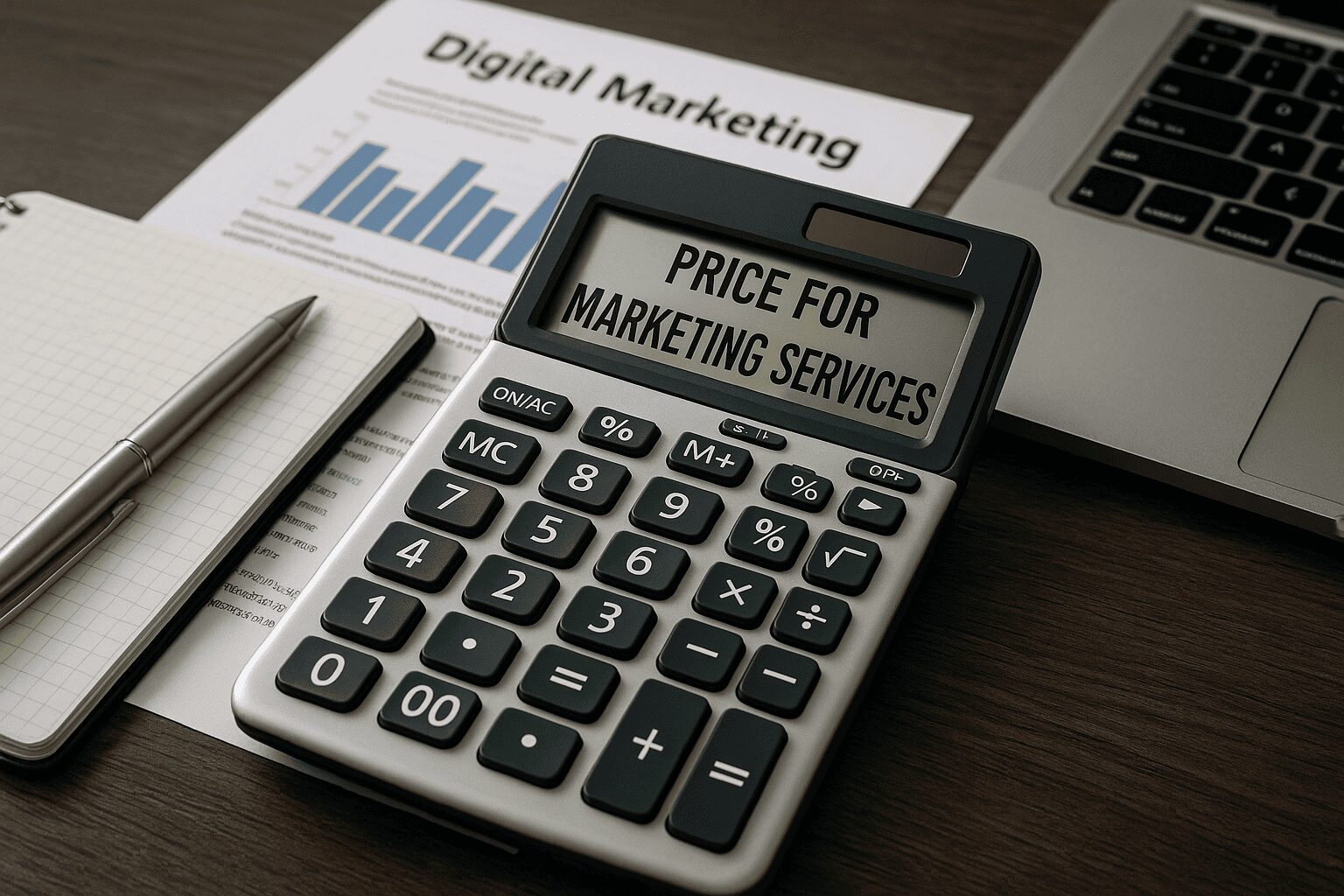 Calculadora de preços para serviços de marketing digital