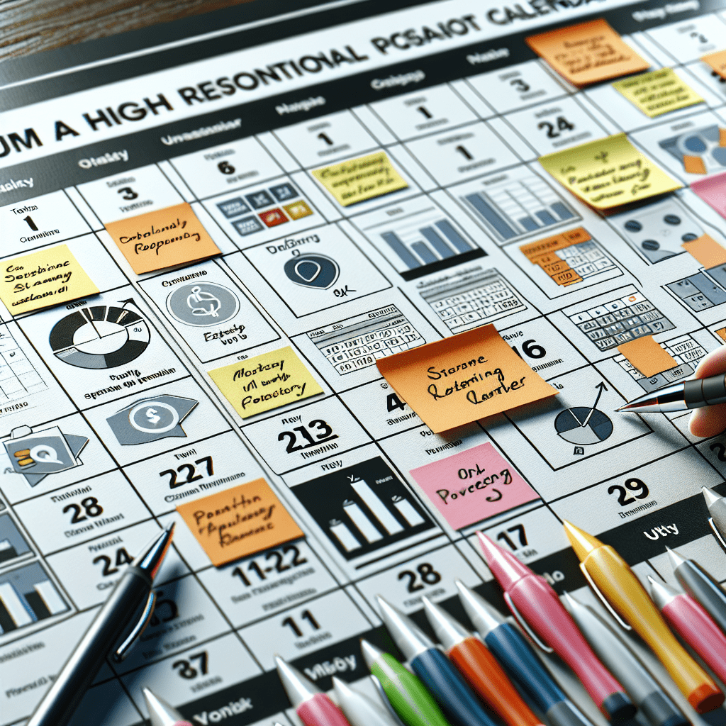 Pianifica le tue campagne mese per mese e aumenta la tua produttività.