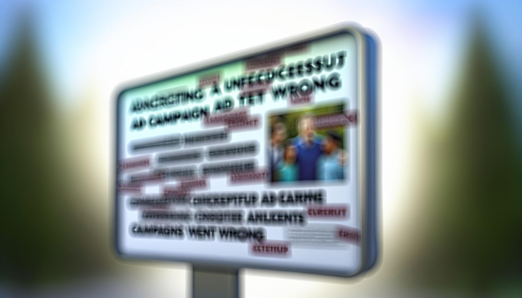 Quais são as campanhas publicitárias que deram errado